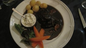 Guillemot in a game sauce